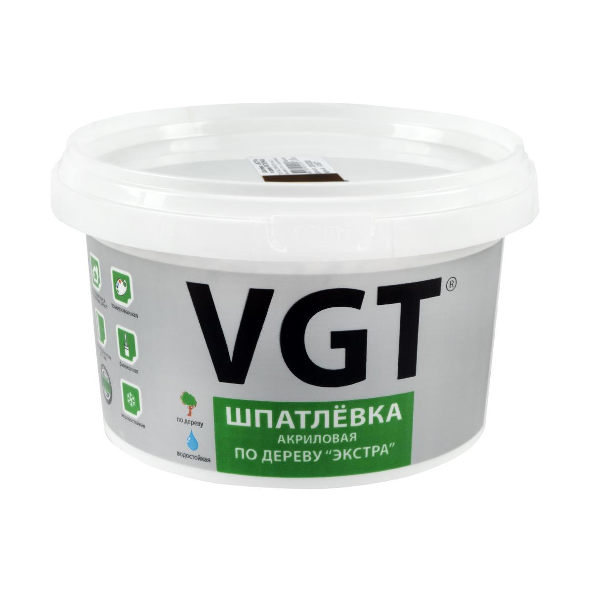 Изображение товара Шпатлевка по дереву VGT Экстра венге 1 кг