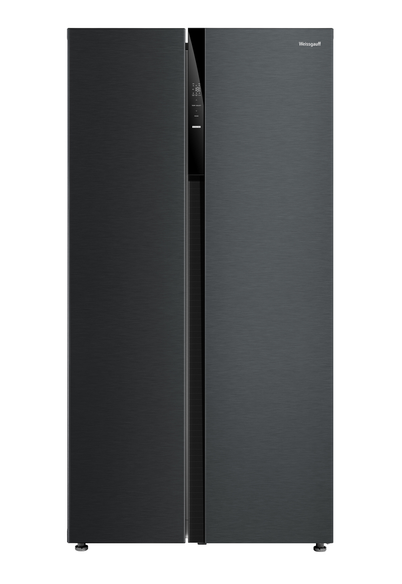 Изображение товара Отдельностоящий холодильник Weissgauff wsbs 550 Inverter NoFrost Dark Grey 89.7x176.5 см цвет серый Изображение товара Отдельностоящий холодильник Weissgauff wsbs 550 Inverter NoFrost Dark Grey 89.7x176.5 см цвет серый