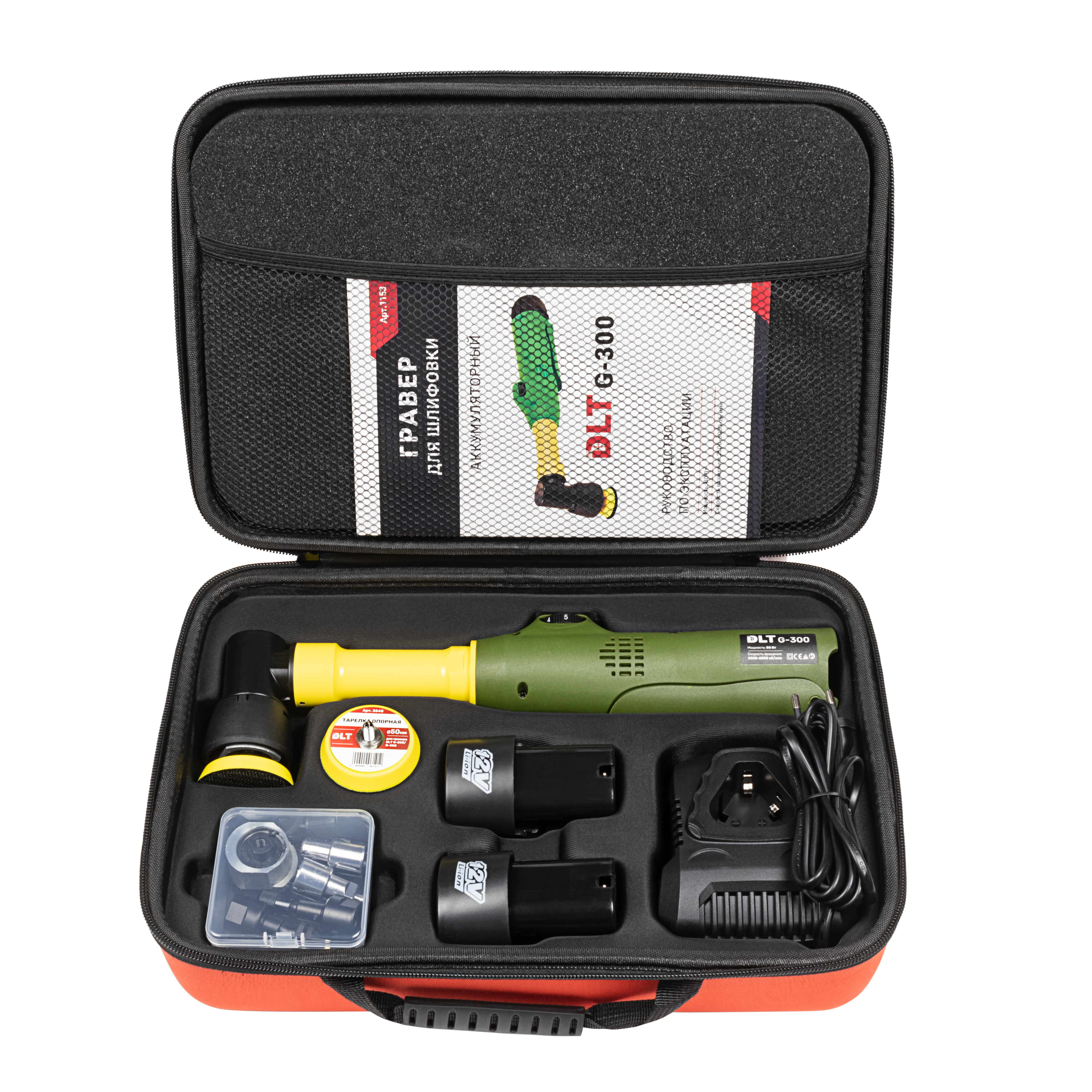 Изображение товара Гравер аккумуляторный DLT G-300 80 Вт