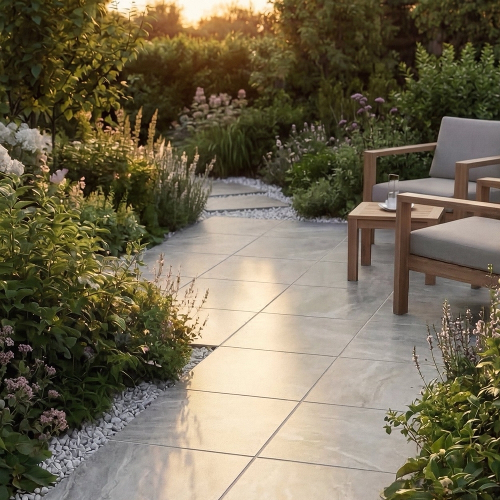 Изображение товара Керамогранит Lorina 60x60 Темно-серый - матовая ректифицированная поверхность