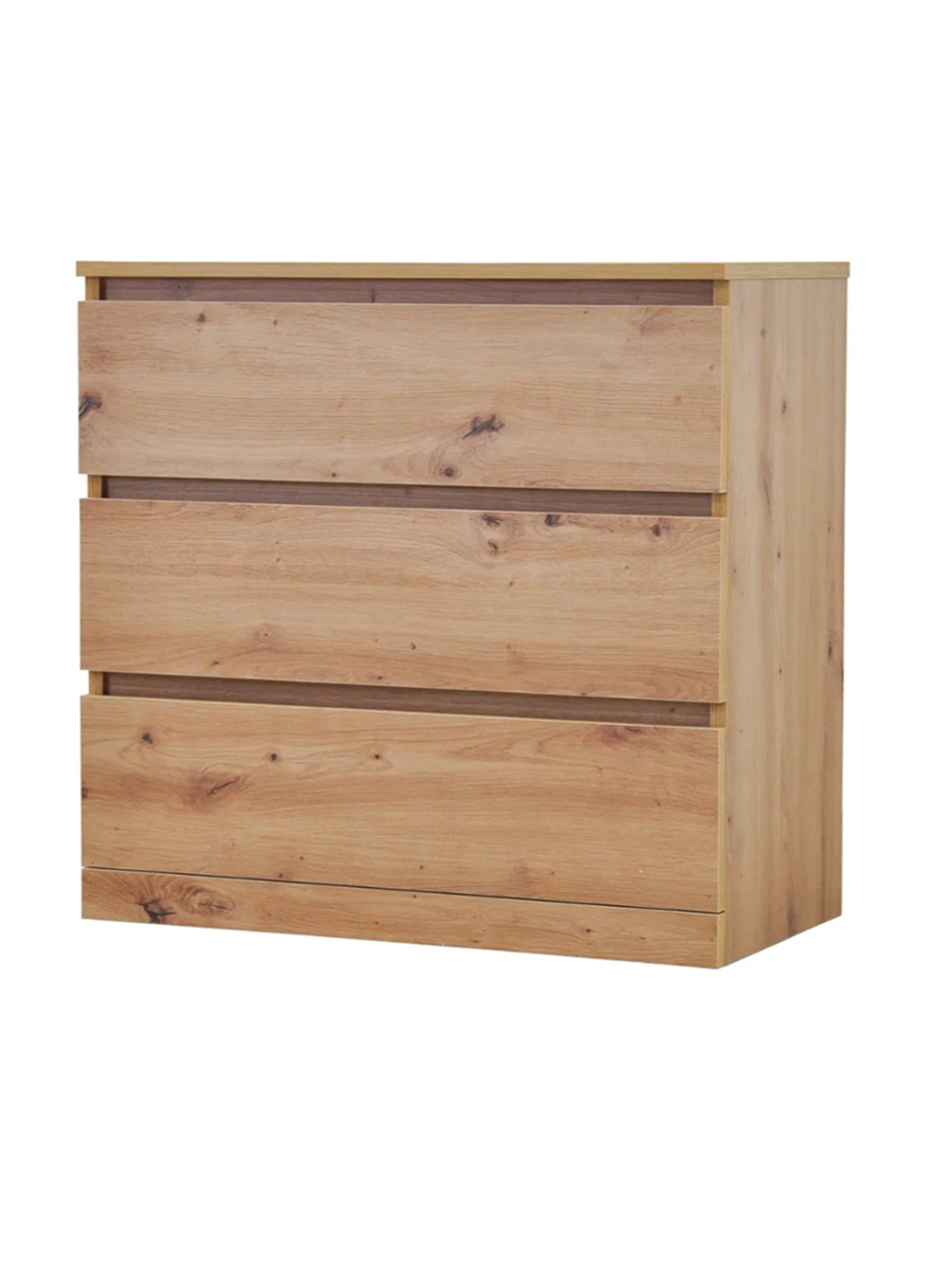 Изображение товара Комод Dipriz Марм 3 ящика 70x35x67 см бежевый Изображение товара Комод Dipriz Марм 3 ящика 70x35x67 см бежевый