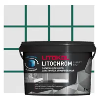 Изображение товара Litokol Litochrom Luxury Evo затирка 2кг малахит LLE390 для швов 1 10 мм