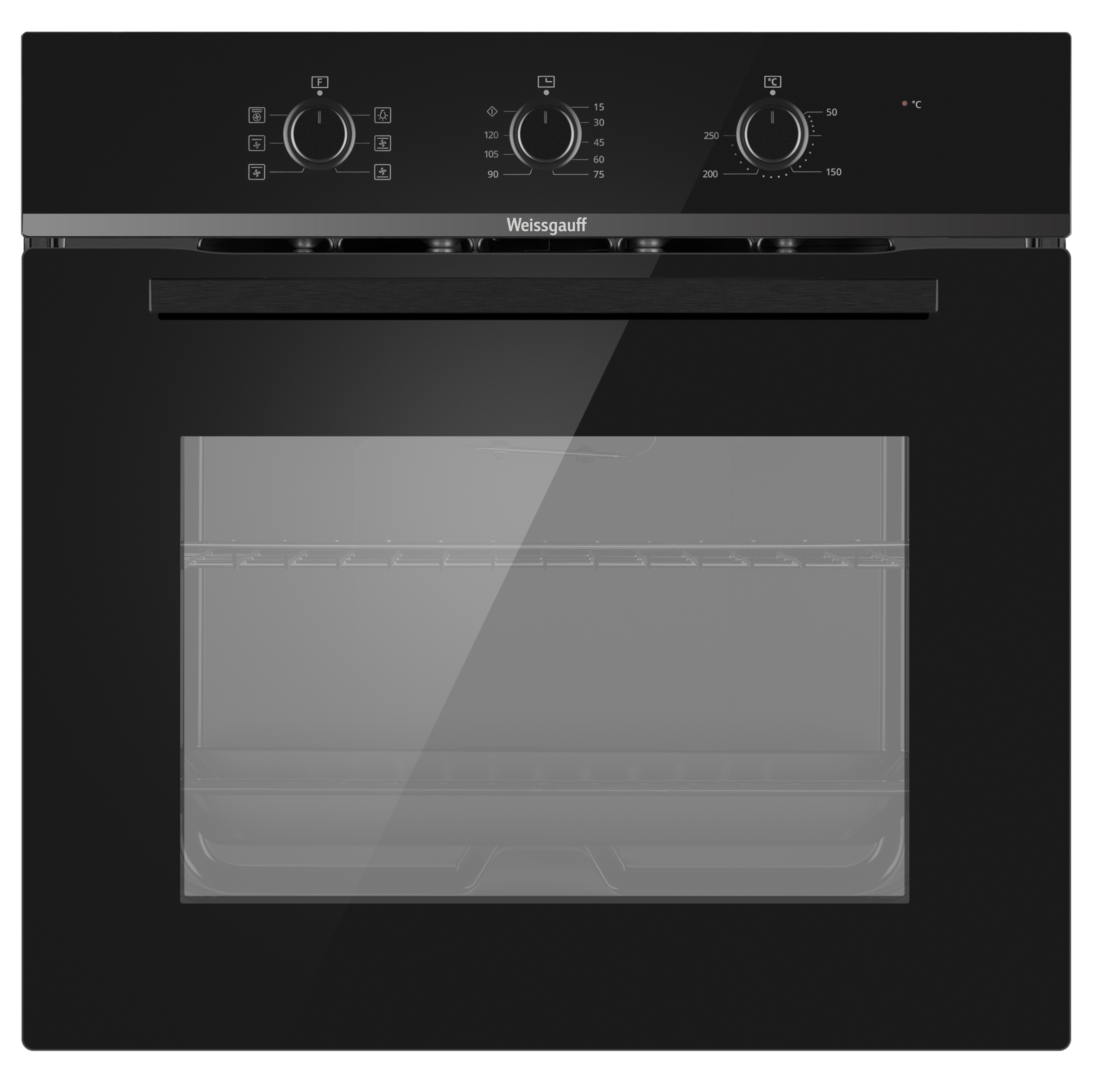 Изображение товара Электрический духовой шкаф Weissgauff EOM 266 PMB 60x59.5x42.1 см цвет черный Изображение товара Электрический духовой шкаф Weissgauff EOM 266 PMB 60x59.5x42.1 см цвет черный