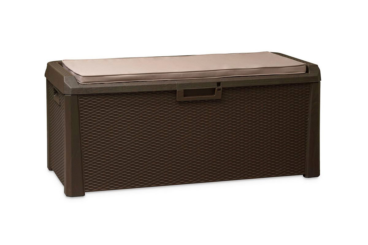 Изображение товара Сундук садовый Toomax Santorini Plus Z157RD35 148x72x64 см 560 л коричневый