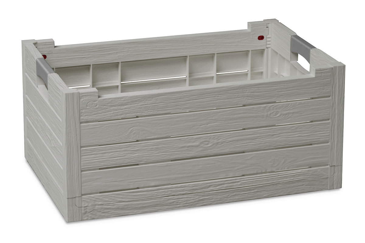 Изображение товара Садовый ящик Toomax Florida Z382M057 59x39x28 см 50 л серый