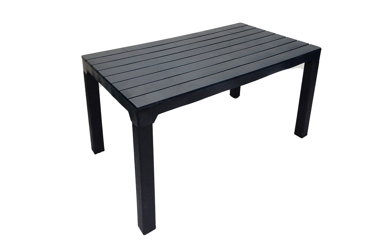 Изображение товара Стол садовый B Rattan Boston 140 см x 78 см x 73 см пластик антрацит Изображение товара Стол садовый B Rattan Boston 140 см x 78 см x 73 см пластик антрацит
