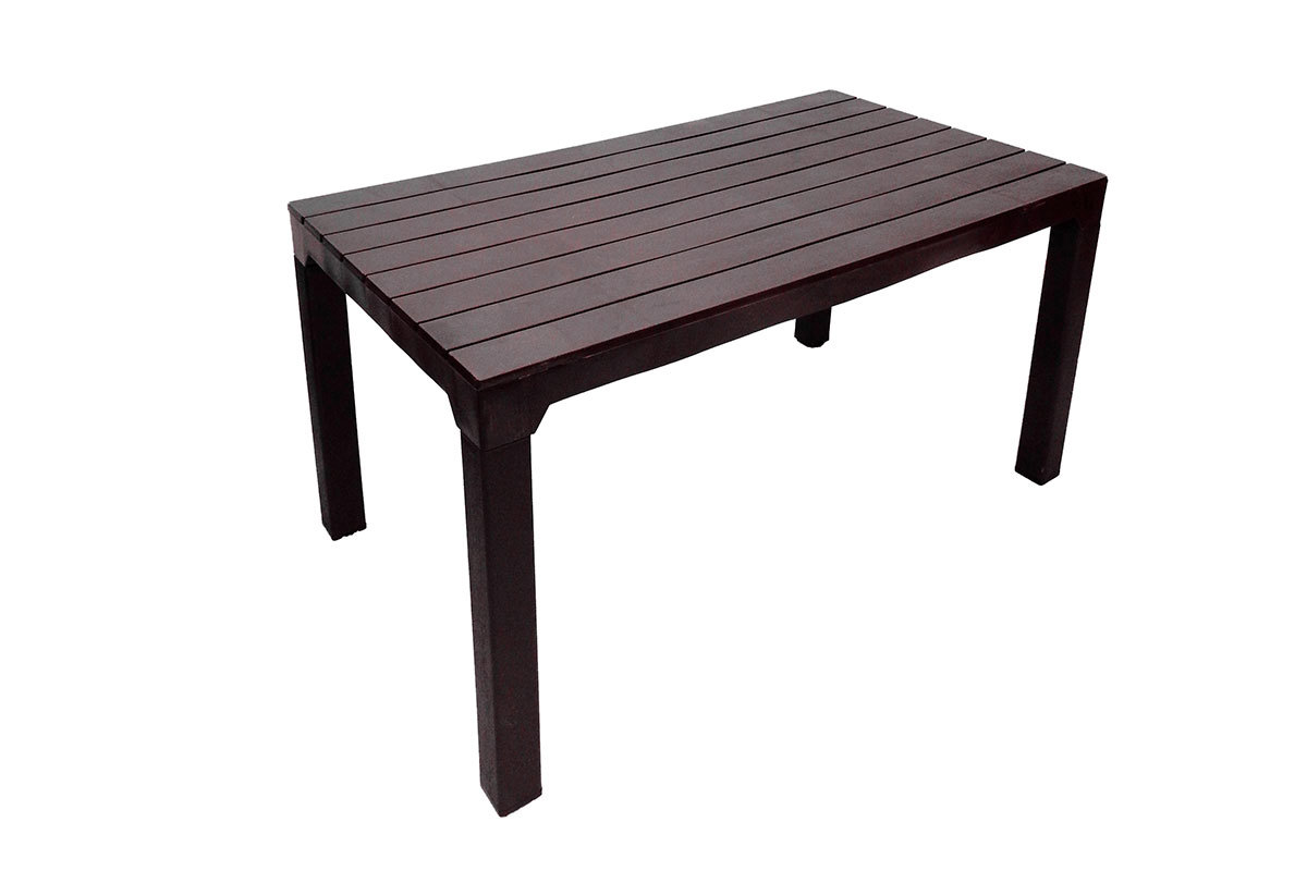 Изображение товара Стол садовый B Rattan Boston 140 см x 78 см x 73 см пластик венге