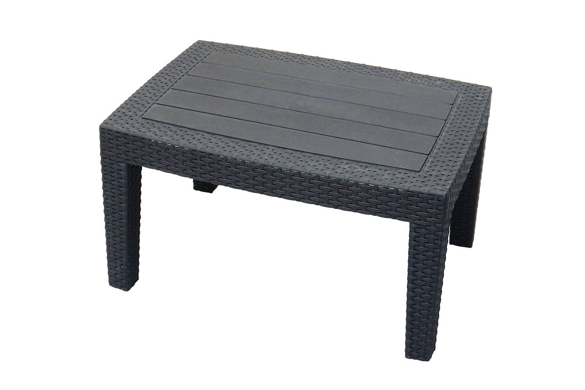 Изображение товара Садовый столик B Rattan Arizona антрацит легкий и устойчивый к погоде