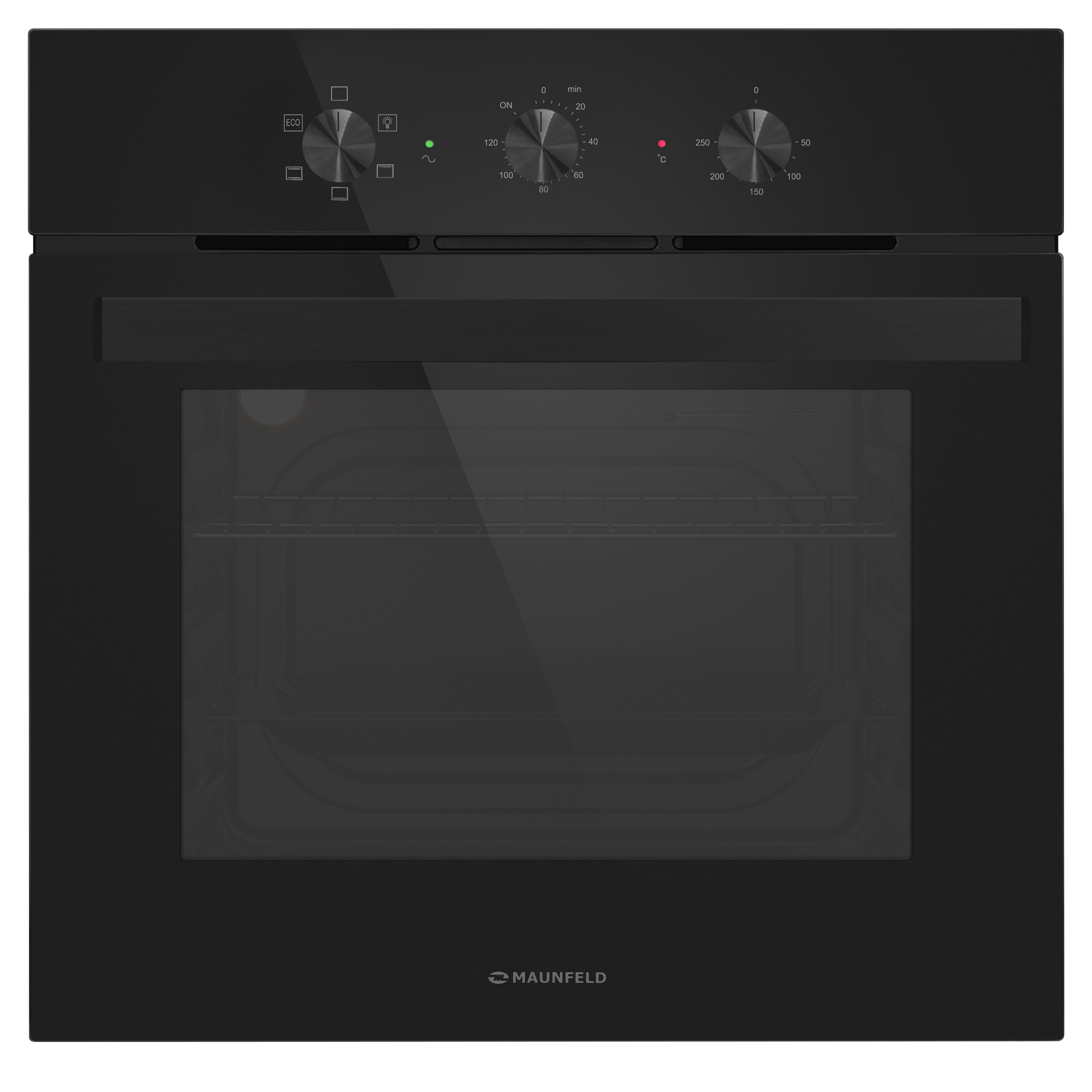 Изображение товара Встраиваемый духовой шкаф MAUNFELD AEOC6041B2 52.5x59x59.5 см цвет черный
