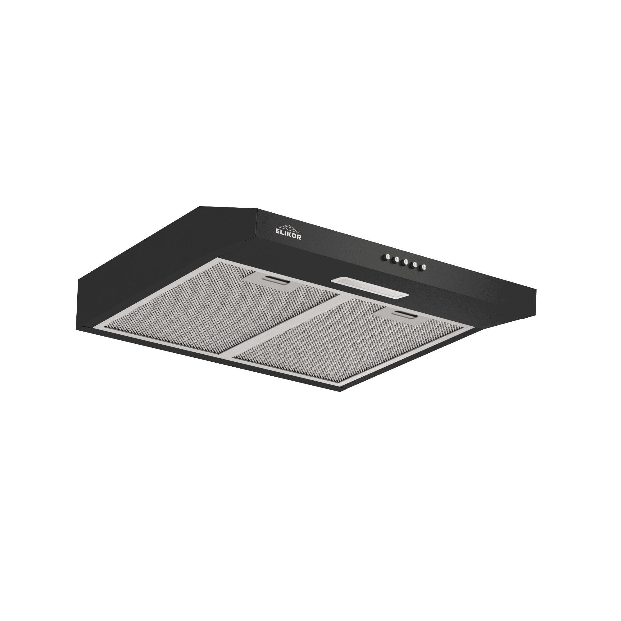 Изображение товара Плоская вытяжка Elikor eco one 60 черный 60 см цвет черный
