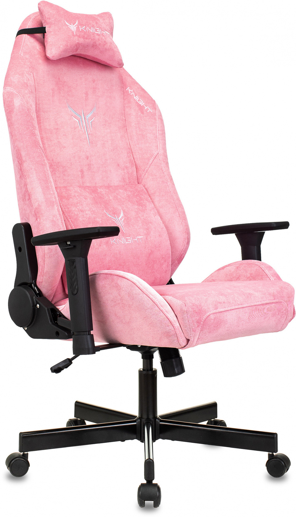 Изображение товара Кресло Knight N1 Pink 70x140x0 см сетка цвет черный