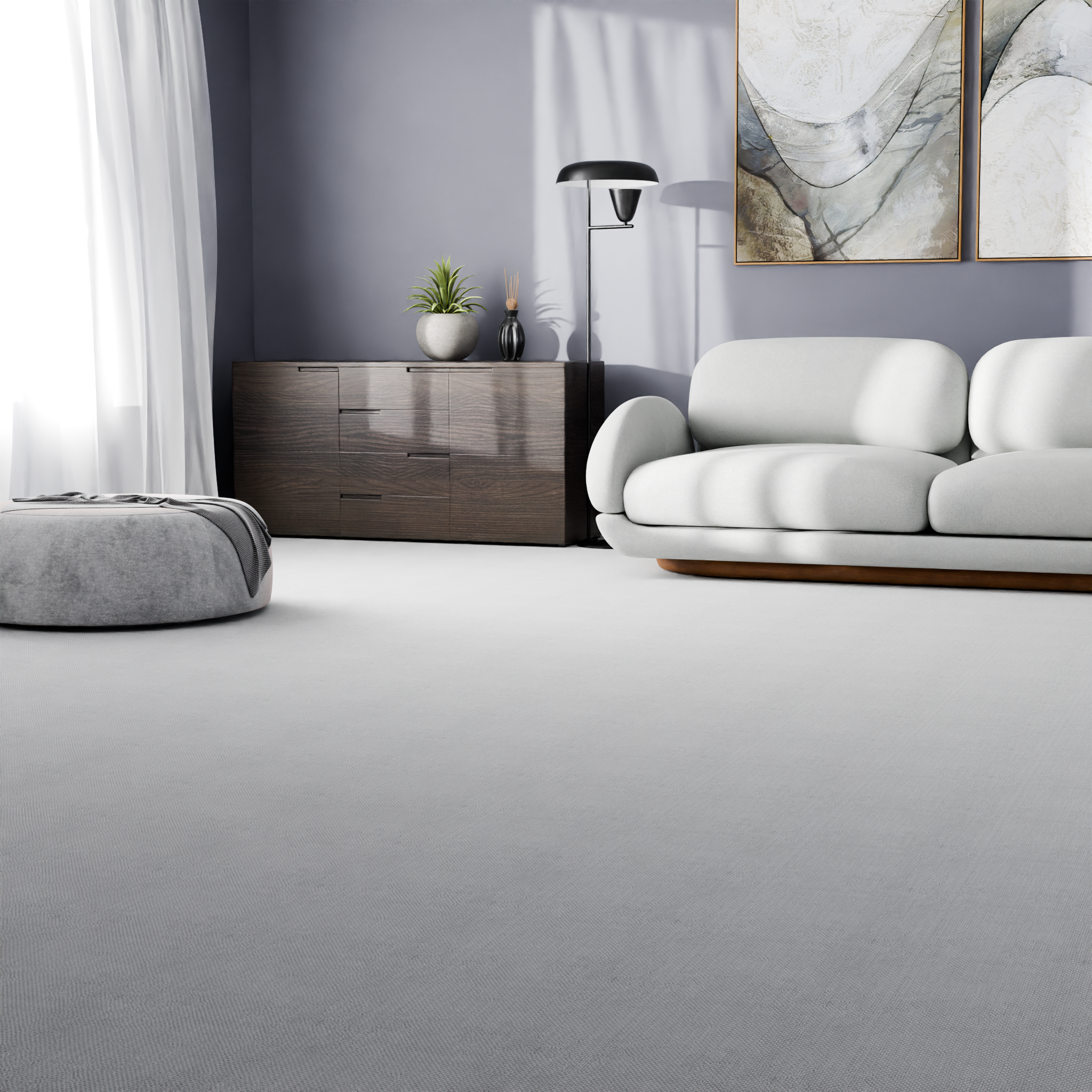 Изображение товара Ковровое покрытие ЗАРТЕКС Тоскана Класс 22 3 м перламутр