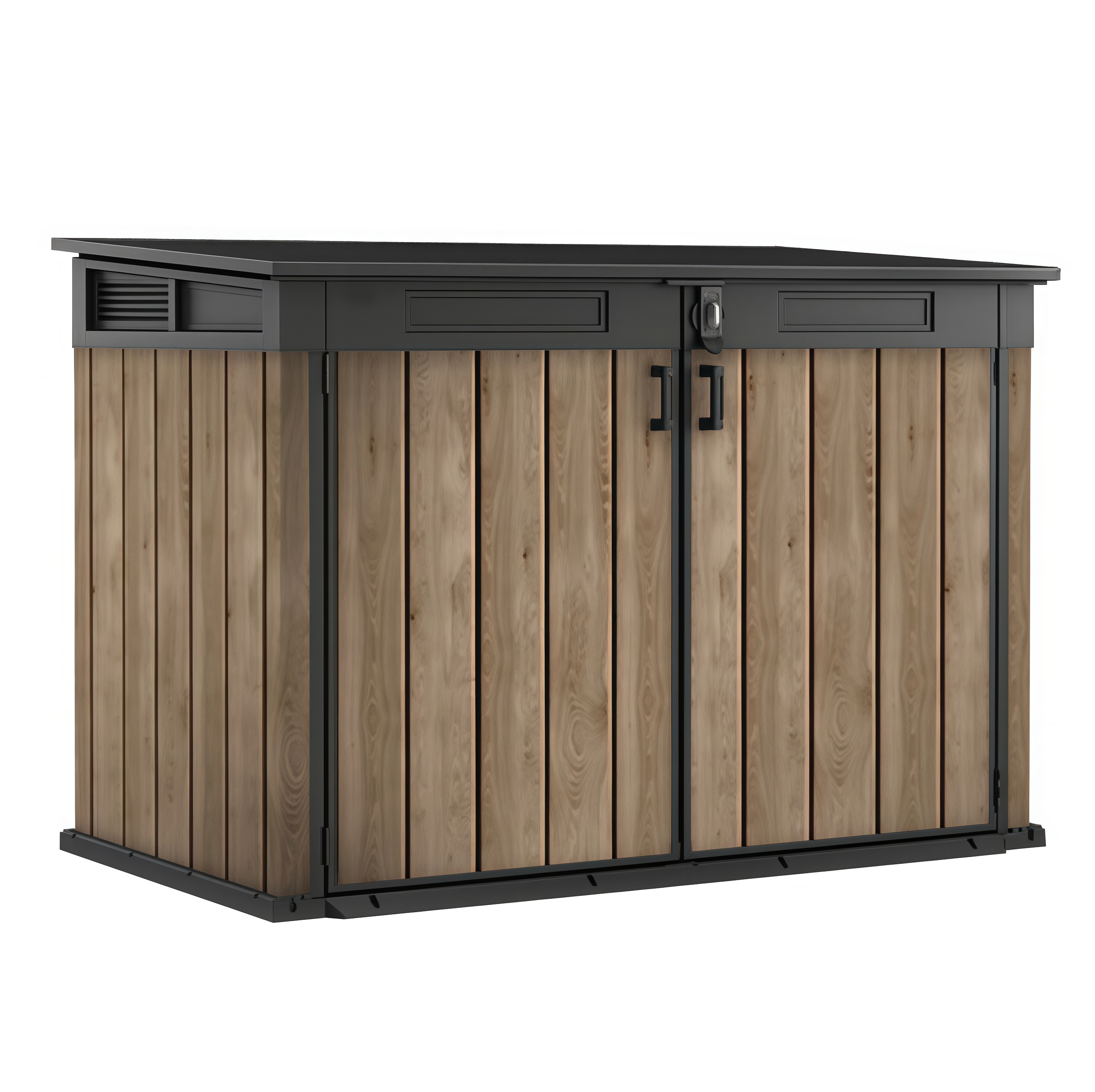 Изображение товара Шкаф садовый Keter 17213179 190x109x132.5 см 2020 л светло-коричневый