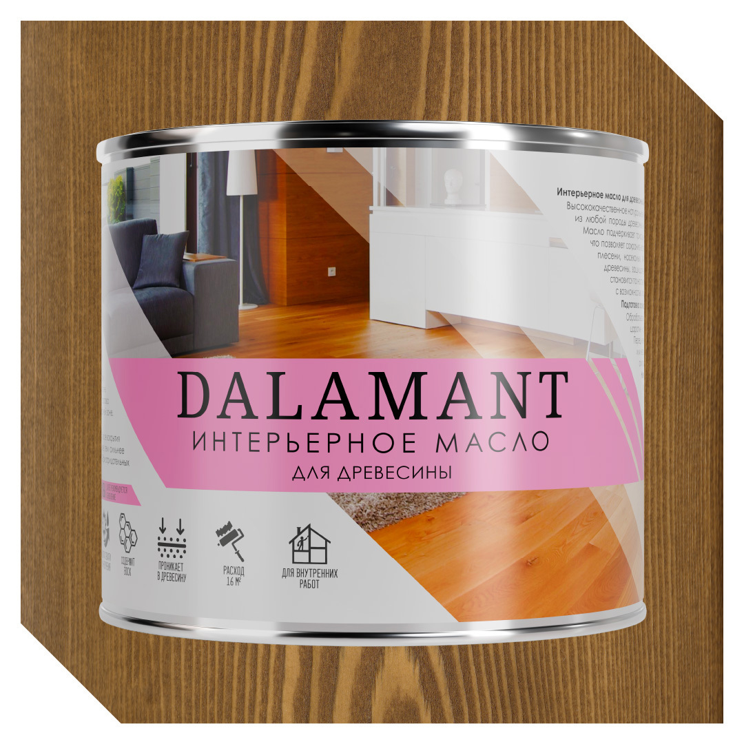 Изображение товара Масло интерьерное Dalamant цвет можжевельник 2л
