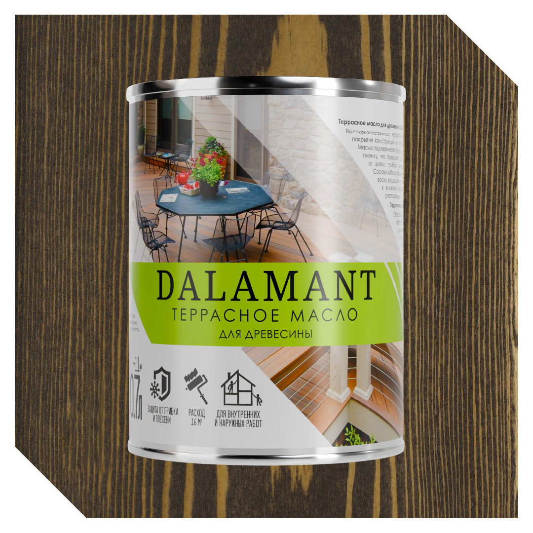 Изображение товара Масло террасное Dalamant цвет палисандр 0.7л