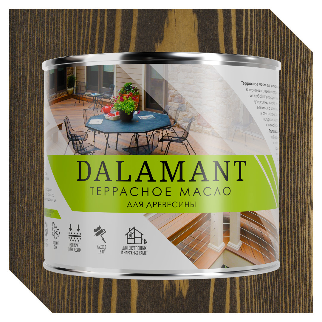 Изображение товара Масло террасное Dalamant цвет палисандр 2л
