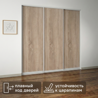 Изображение товара Дверь купе KONSENSA 2455Х804 ММ Д СОНОМА Изображение товара Дверь купе KONSENSA 2455Х804 ММ Д СОНОМА