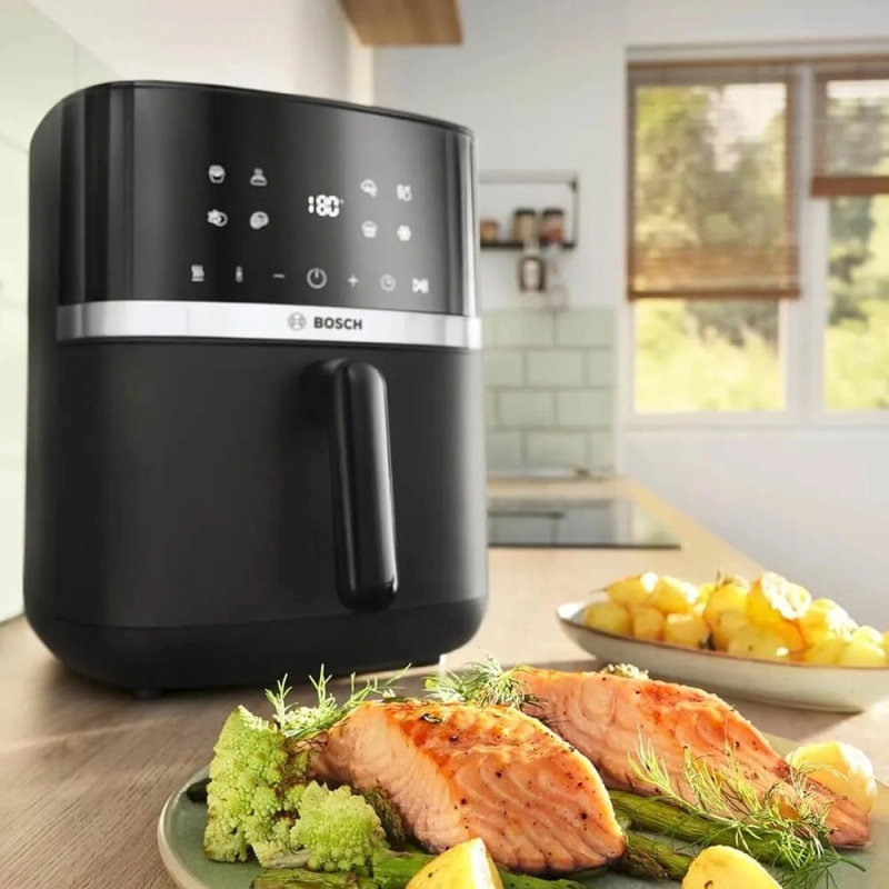 Изображение товара Аэрогриль Bosch MAF462B0 6.1 л 9 программ цвет черный