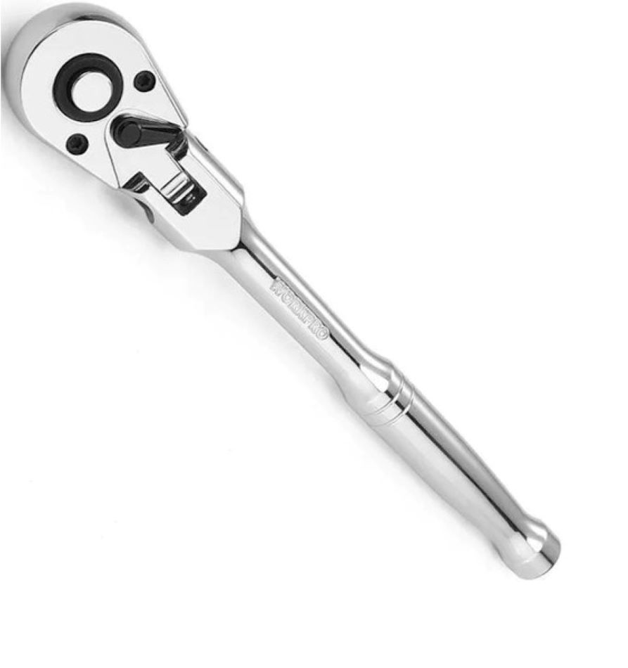 Изображение товара Ключ трещотка удлиненная Workpro WP271027 1/4 дюйма 72 зубца