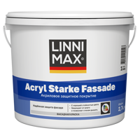 Изображение товара Краска фасадная Linnimax Acryl SF матовая цвет белый база A 2.7 л