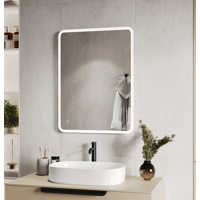 Изображение товара Зеркало для ванной Grace с подсветкой 60x80 см, сенсорная LED, IP44 Изображение товара Зеркало для ванной Grace с подсветкой 60x80 см, сенсорная LED, IP44