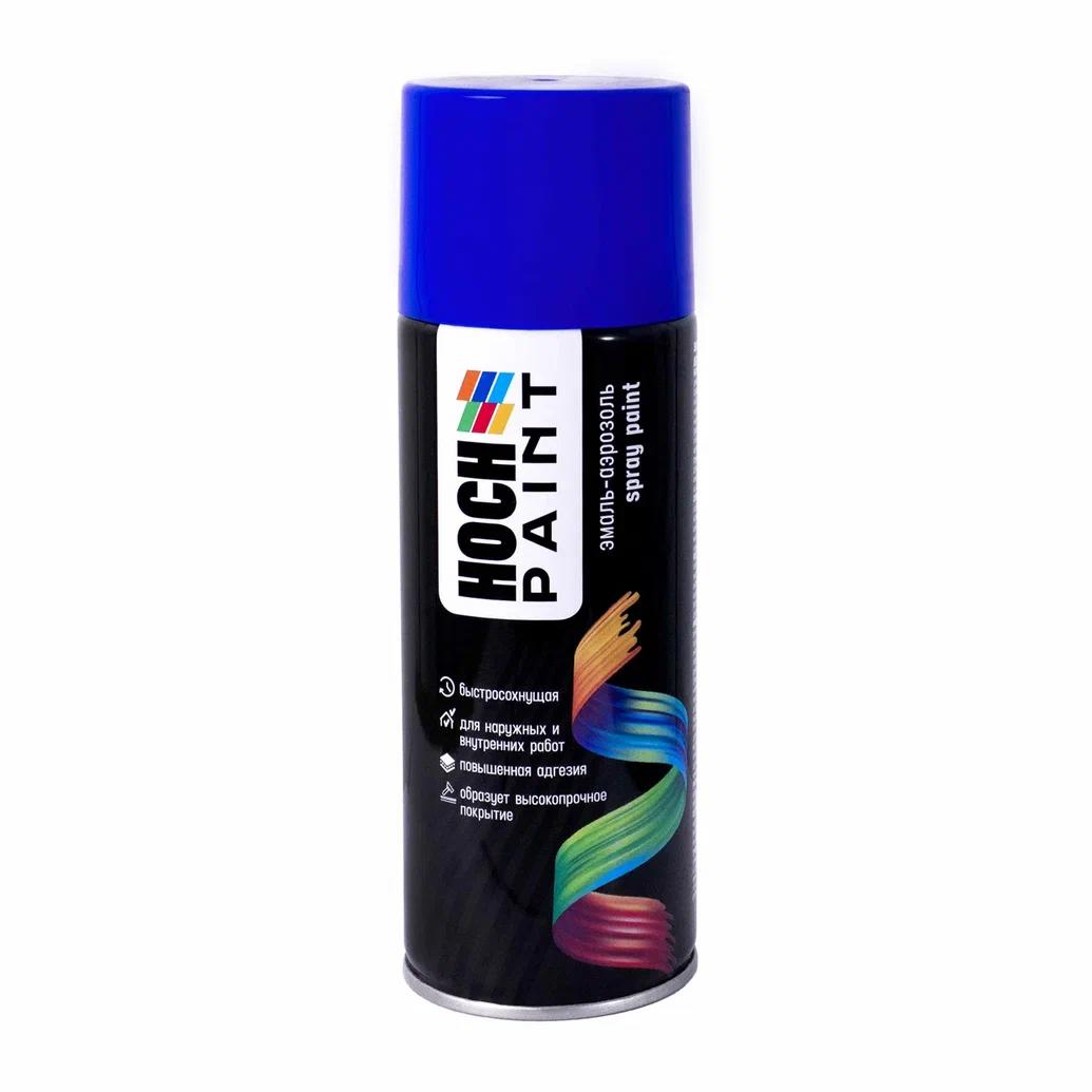 Изображение товара Эмаль аэрозольная Hoch Paint универсальная RAL 5010 горечавково-синий глянцевая 520 мл