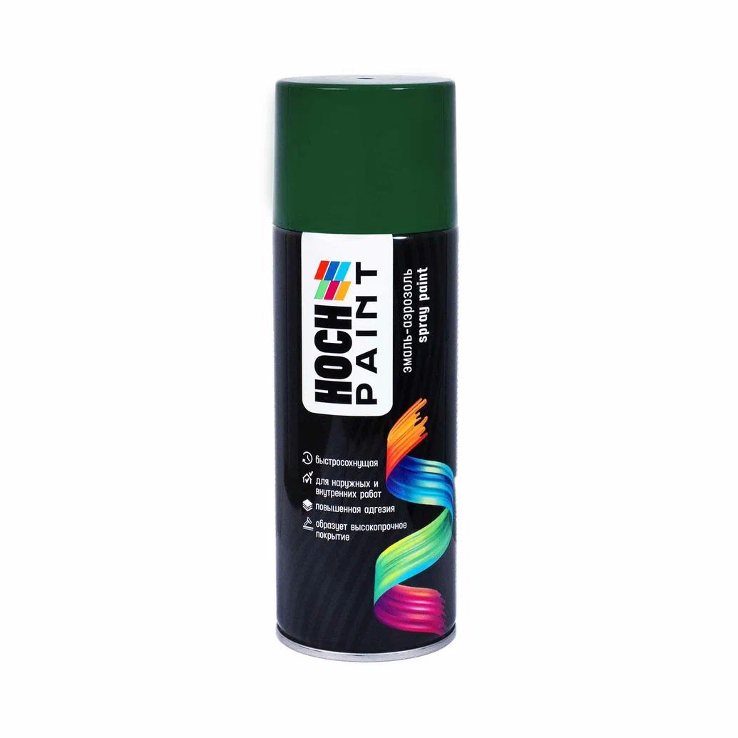 Изображение товара Универсальная аэрозольная эмаль Hoch Paint RAL 6005 зеленый мох глянцевая Изображение товара Универсальная аэрозольная эмаль Hoch Paint RAL 6005 зеленый мох глянцевая