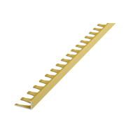 Изображение товара Уголок наружный гибкий Alprofi 270 см золотой для облицовки и плитки Изображение товара Уголок наружный гибкий Alprofi 270 см золотой для облицовки и плитки