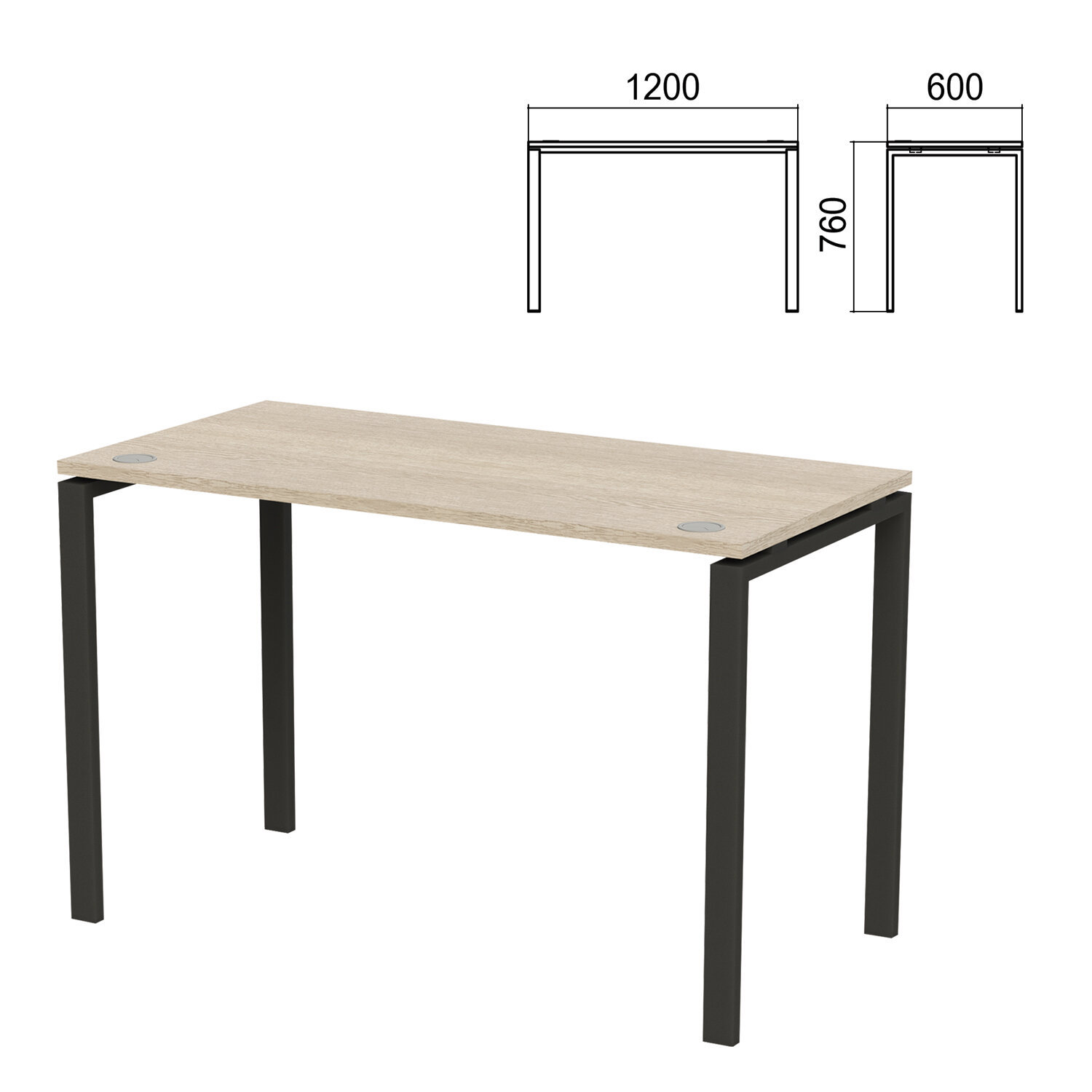 Изображение товара Стол офисный Арго 120x76x60 см с креслом Brabix Premium Ultimate EX-801 и тумбой ЛДСП цвет ясень шимо Изображение товара Стол офисный Арго 120x76x60 см с креслом Brabix Premium Ultimate EX-801 и тумбой ЛДСП цвет ясень шимо