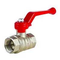 Изображение товара Кран шаровой прямой MONLID DN13 PN40 1/2 ВР латунь ручка рычаг