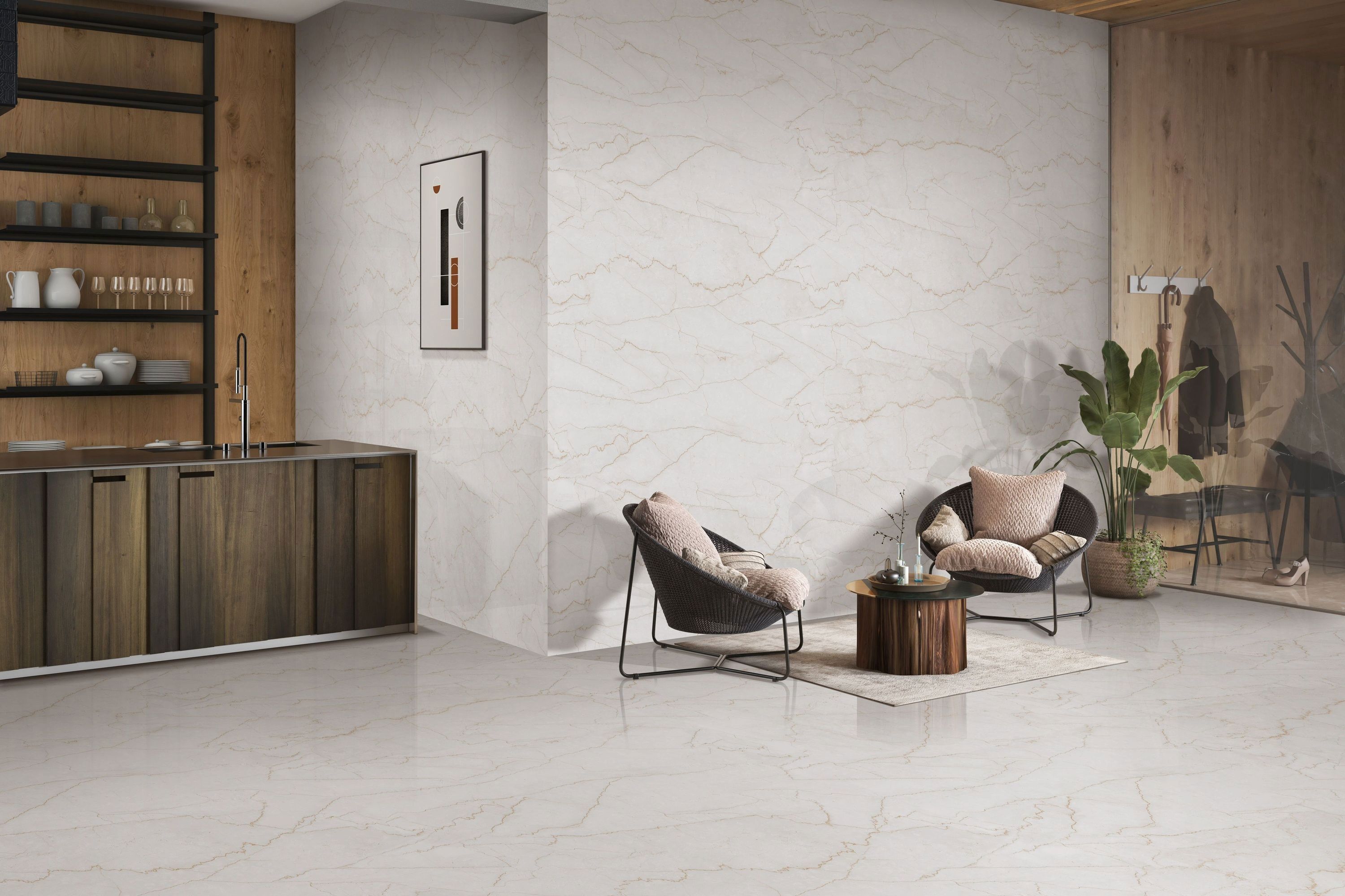 Изображение товара Керамогранит Gravita Velvet bottochino 78803715 60x120см цвет бежевая