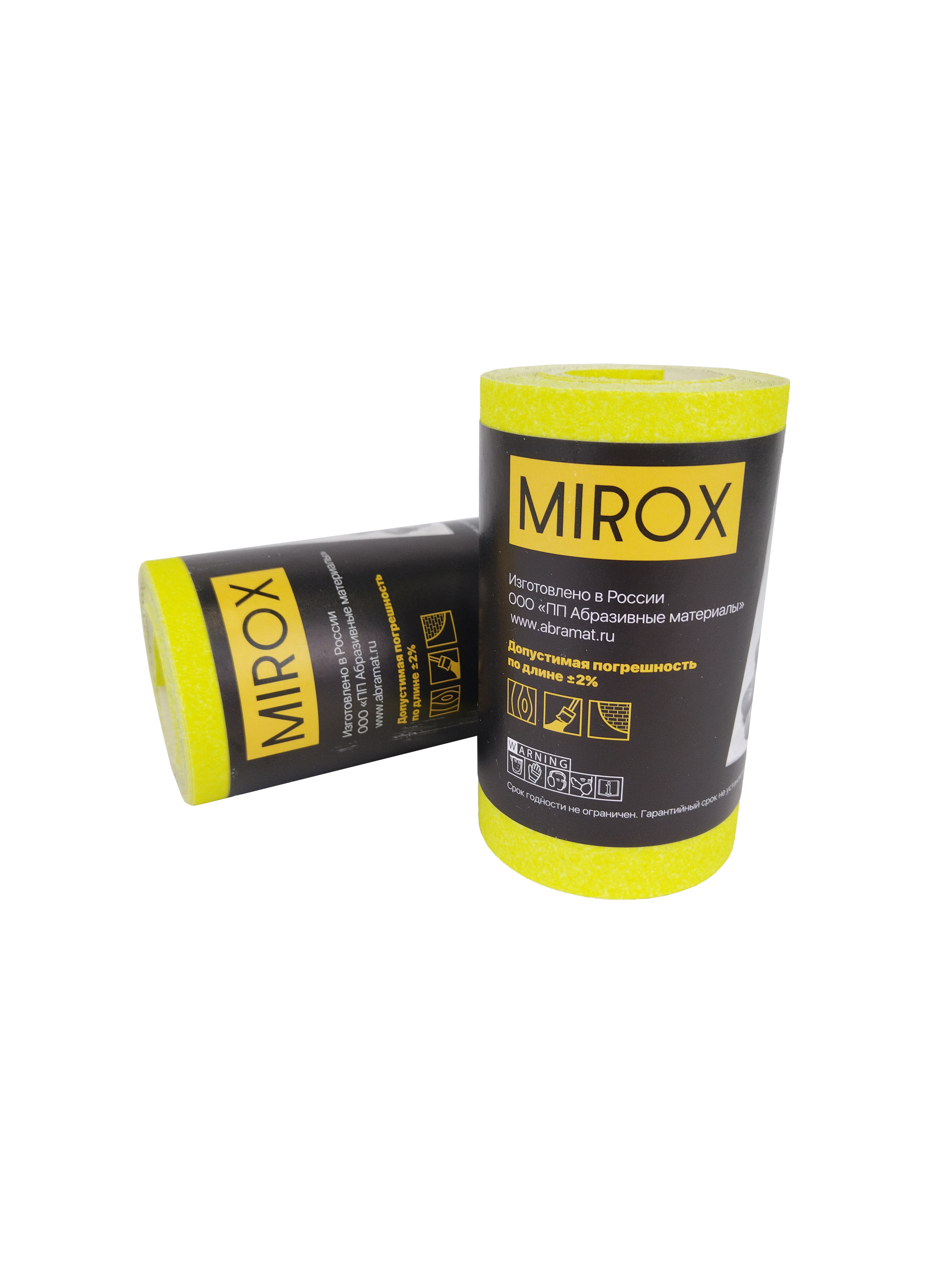 Изображение товара Рулон шлифовальный на бумажной основе Mirox АМ200131 P100 5000x115 мм, 4 шт