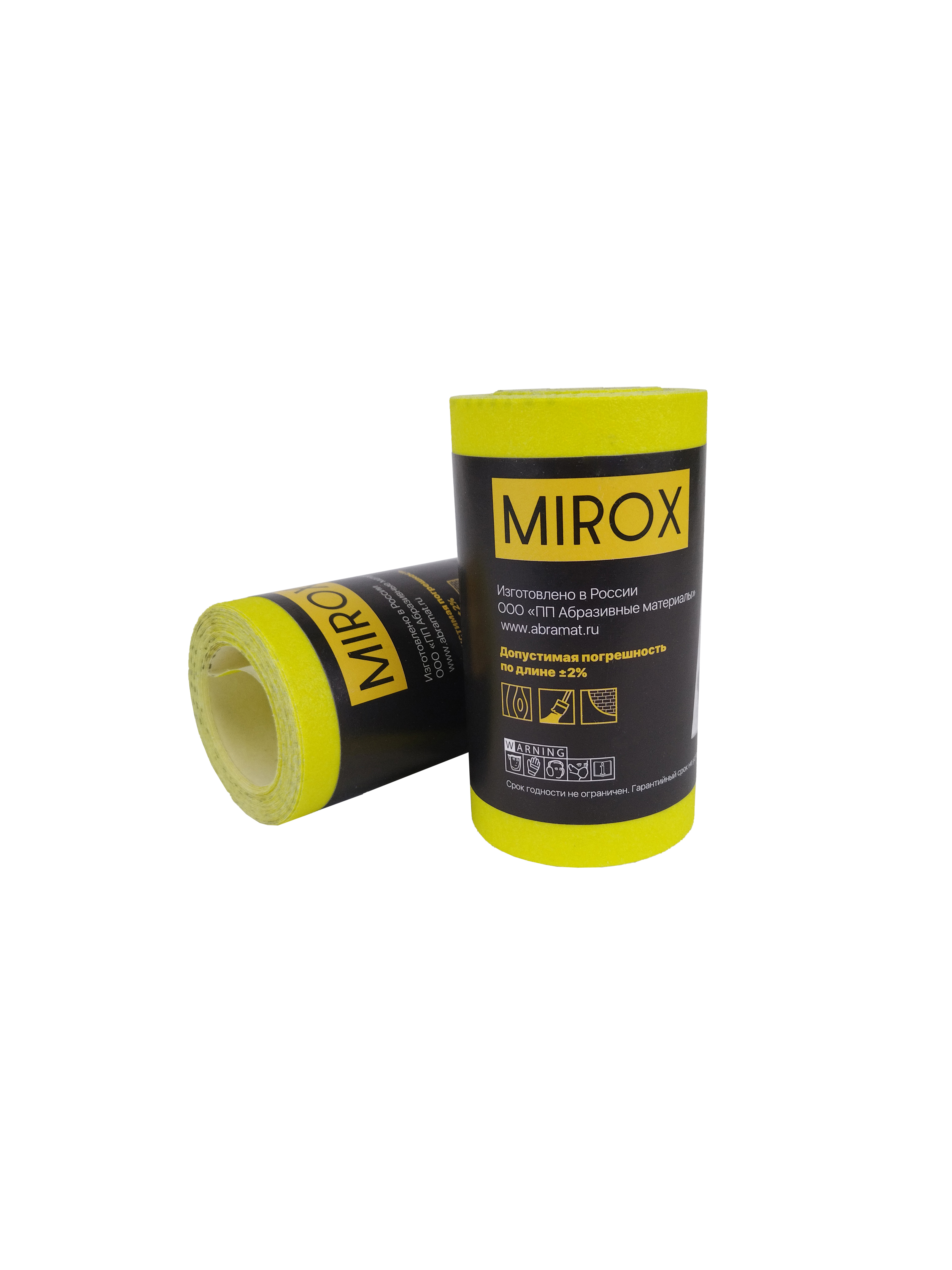 Изображение товара Рулон шлифовальный на бумажной основе Mirox АМ200132 P120 5000x115 мм, 4 шт