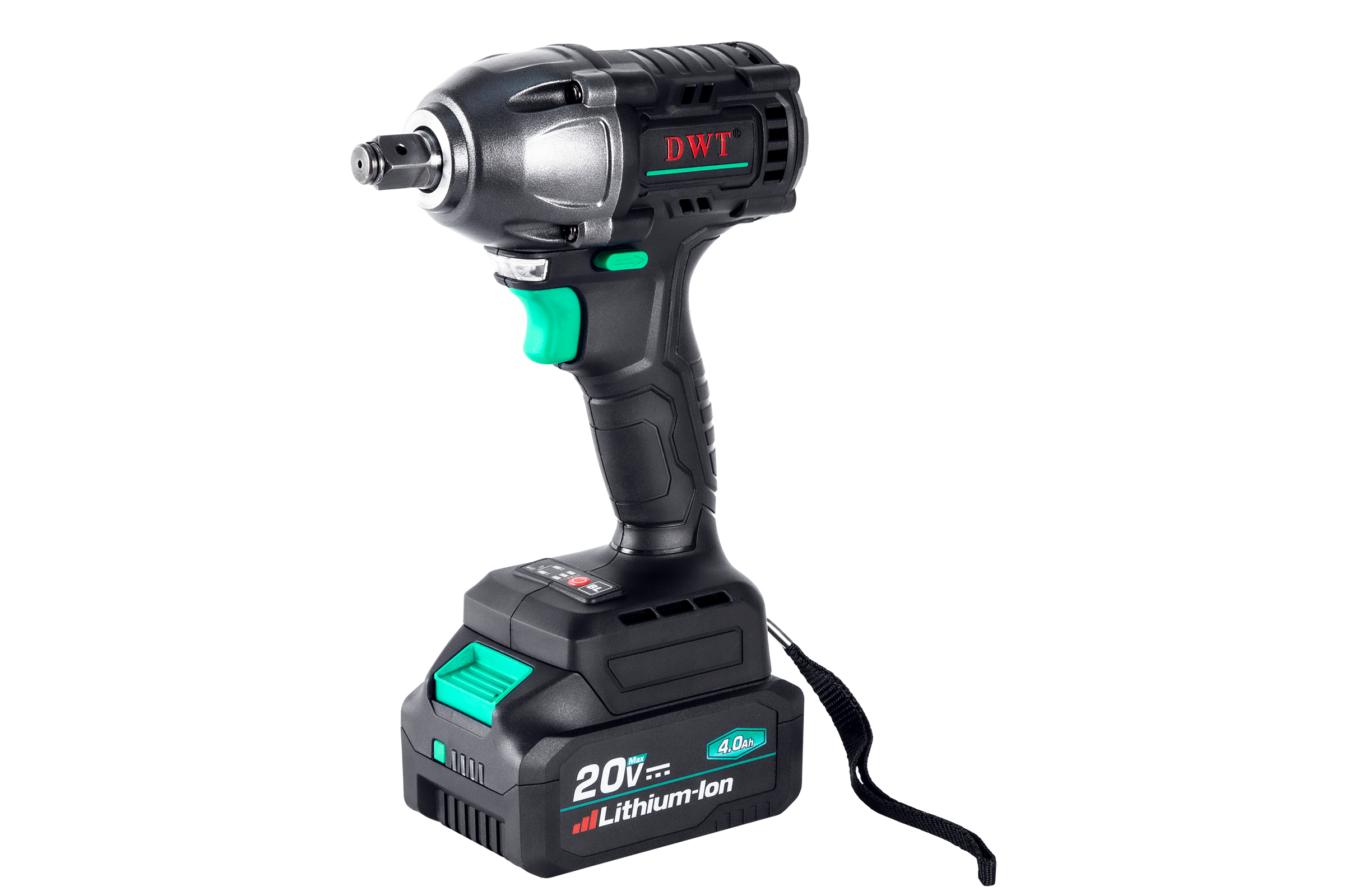 Изображение товара Аккумуляторный гайковерт DWT ABWP-20 DN-4C2 350 Нм, Li-Ion, 20 В