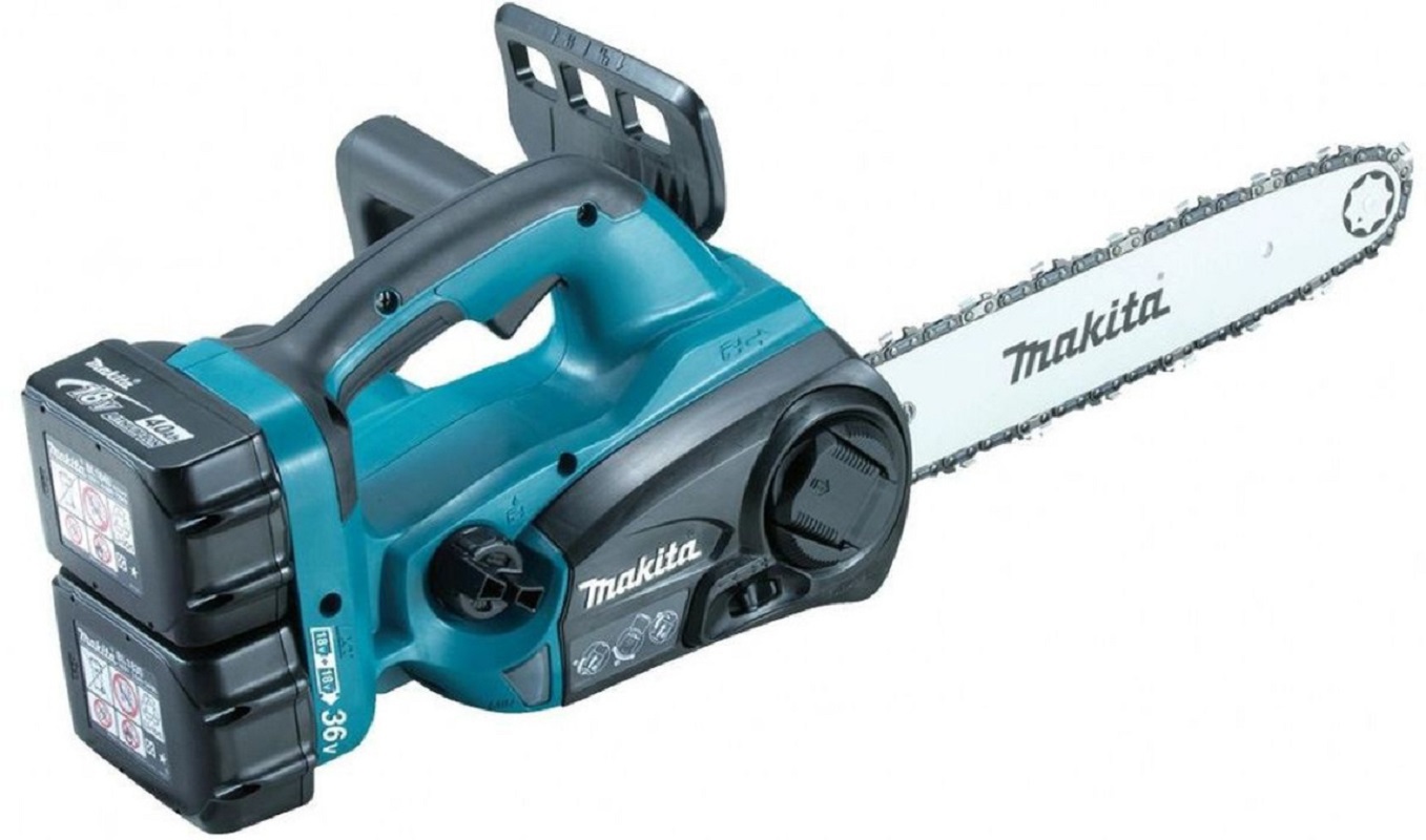 Изображение товара Цепная пила аккумуляторная Makita DUC302RF2 36 В шина 30 см 2x3 Ач АКБ и ЗУ входит в комплект