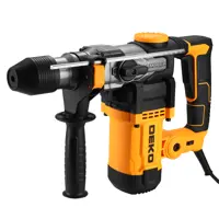 Изображение товара Перфоратор сетевой DEKO ZKHW 084-1031 2050 Вт 6Дж SDS-plus для бетона и дерева Изображение товара Перфоратор сетевой DEKO ZKHW 084-1031 2050 Вт 6Дж SDS-plus для бетона и дерева