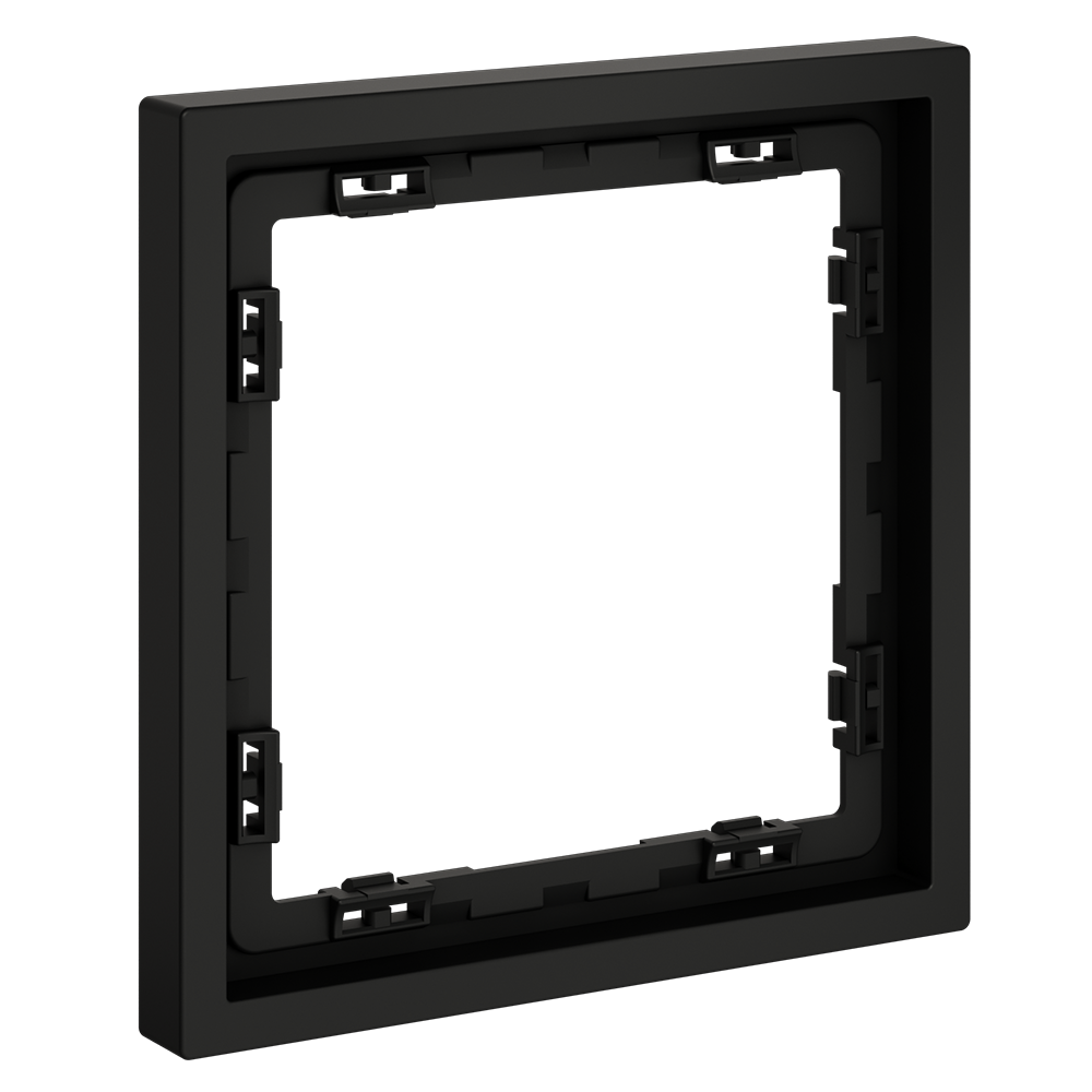 Изображение товара Рамка Voltum Vls100108 S70 1 пост цвет черный