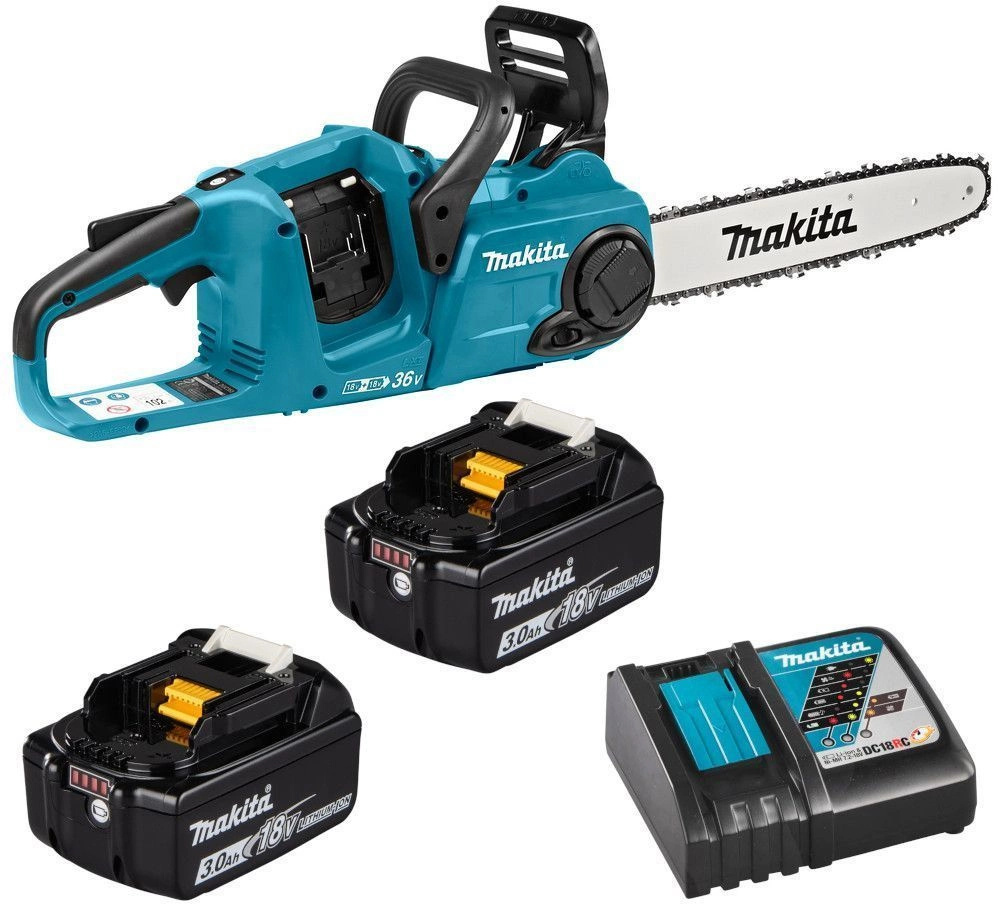 Изображение товара Аккумуляторная цепная пила Makita DUC353RF2 36 В 35 см для быстрой рубки