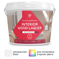 Изображение товара Лак для мебели акриловый Parade Interior Wood Laquer цвет прозрачный глянцевый 9 л