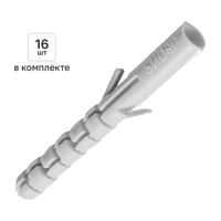 Изображение товара PND 6x50 - распорный нейлоновый дюбель 6 мм, 50 мм, 16 шт