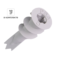 Изображение товара Дюбель для гипсокартона нейлоновый Dilwis Дрива 4.5x35мм 12 шт.