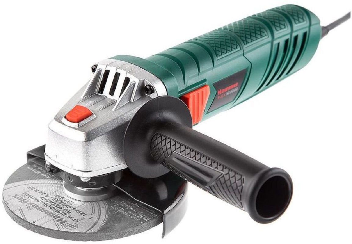 Изображение товара Угловая шлифмашина HAMMER USM710D 710 Вт, 125 мм, с виброручкой
