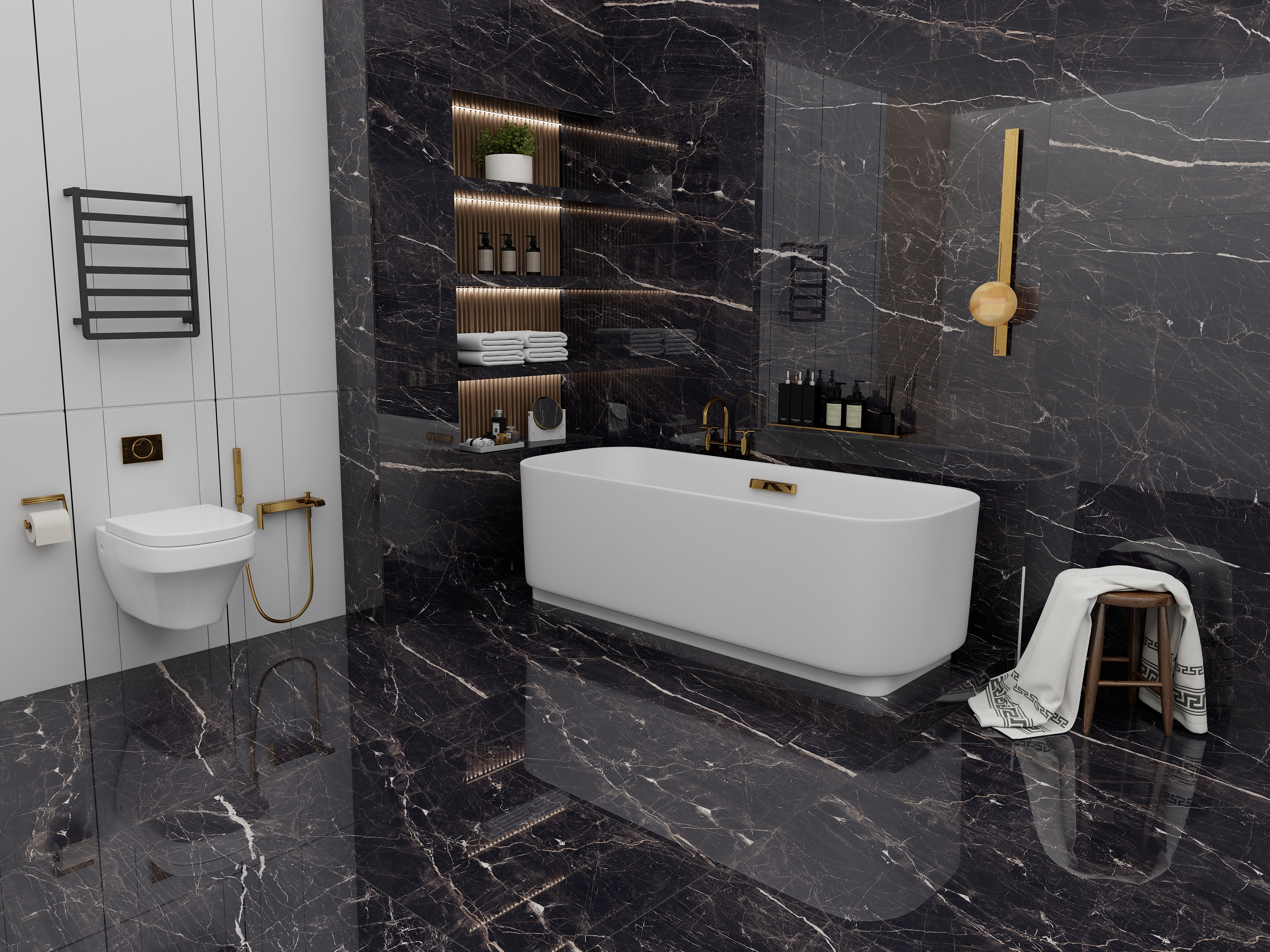 Изображение товара Керамогранит LMN Tile Noctra Levanto 120x60 см 0.72 м² цвет черный Изображение товара Керамогранит LMN Tile Noctra Levanto 120x60 см 0.72 м² цвет черный
