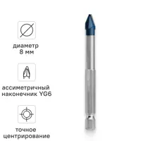 Изображение товара Сверло копьевидное по керамограниту Rage Furious HEX 5 мм Изображение товара Сверло копьевидное по керамограниту Rage Furious HEX 5 мм