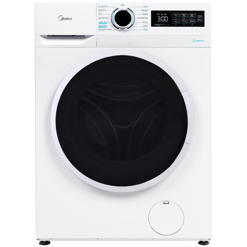 Изображение товара Отдельно стоящая стиральная машина Midea Mf 59.5x85x40 см 7 кг цвет белый Изображение товара Отдельно стоящая стиральная машина Midea Mf 59.5x85x40 см 7 кг цвет белый