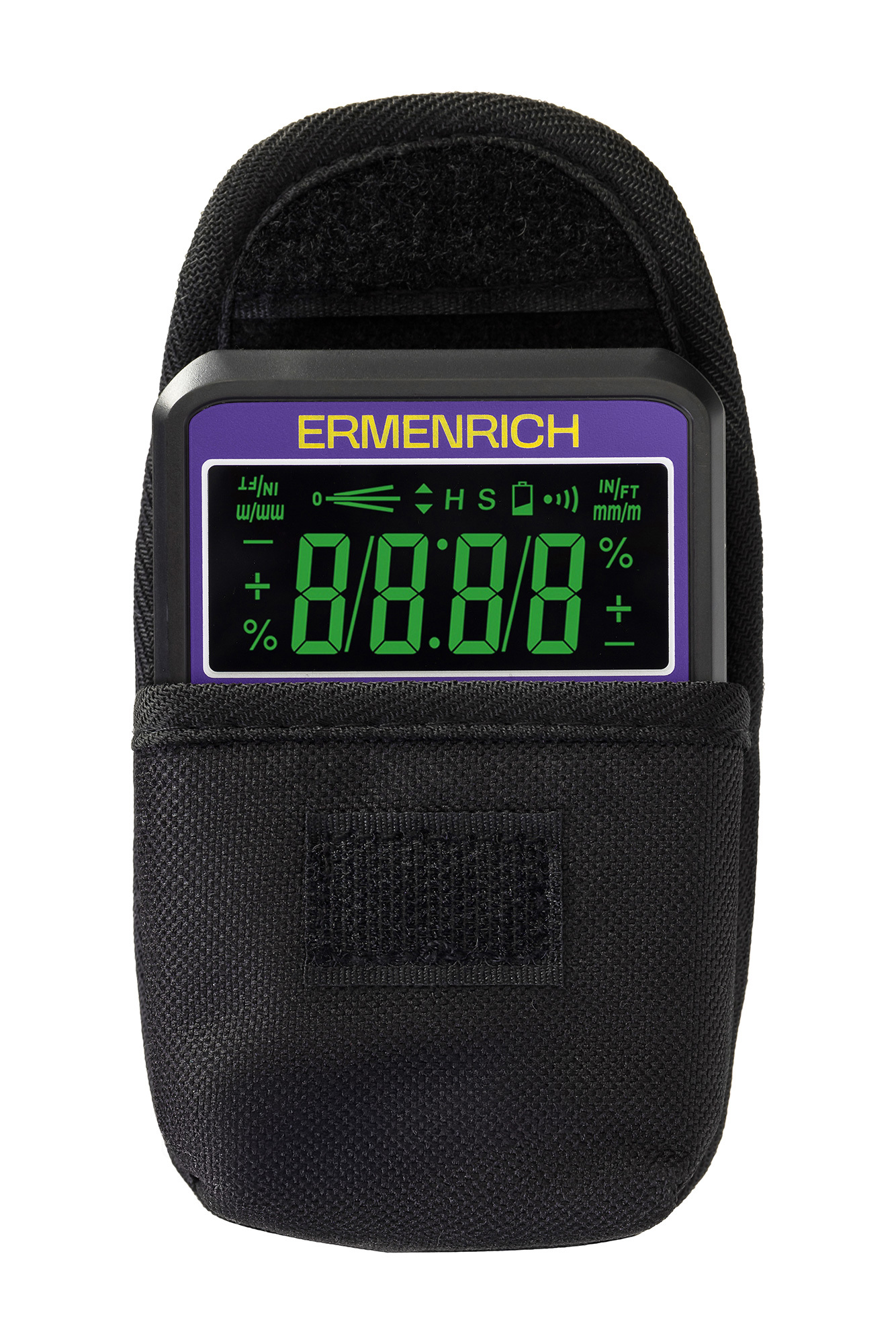 Изображение товара Уровень-угломер цифровой с встроенной подсветкой Ermenrich Verk LQ40 90 мм Изображение товара Уровень-угломер цифровой с встроенной подсветкой Ermenrich Verk LQ40 90 мм