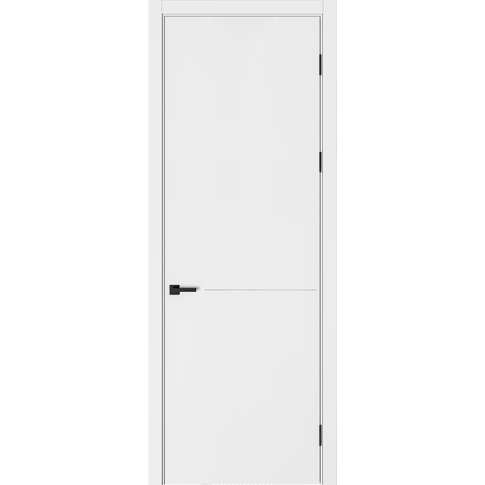 Изображение товара Дверь межкомнатная BELWOODDOORS Николь глухая 80x230 см белая эмаль