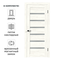 Изображение товара Дверь Кельн Velldoris 90x200 см Hardflex сосна арктическая