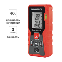 Изображение товара Дальномер лазерный Condtrol Smart40 Lite до 40 метров Изображение товара Дальномер лазерный Condtrol Smart40 Lite до 40 метров