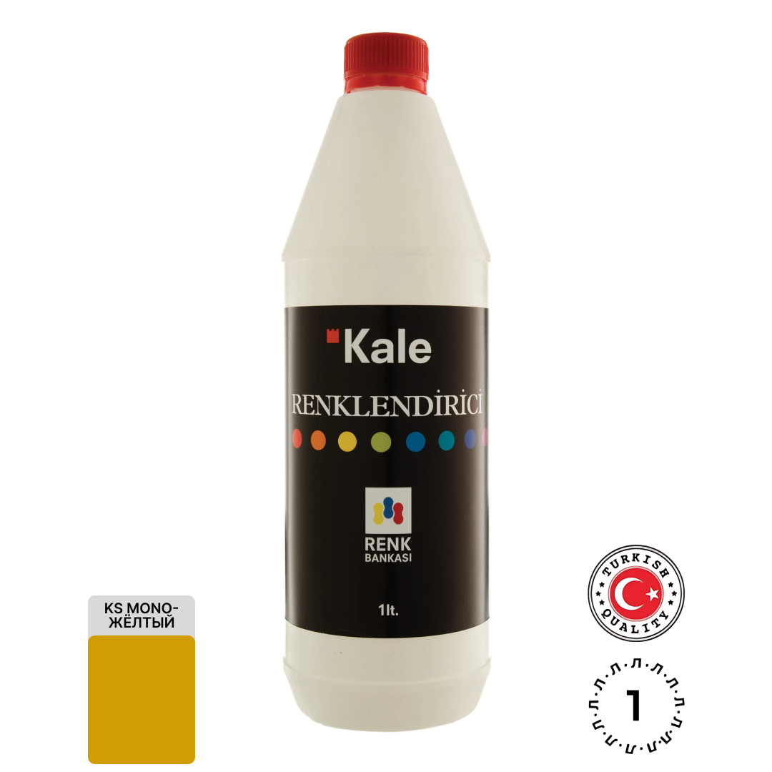 Изображение товара Паста для колеровки Kalekim KS Mono Жёлтая концентрированная 1 л